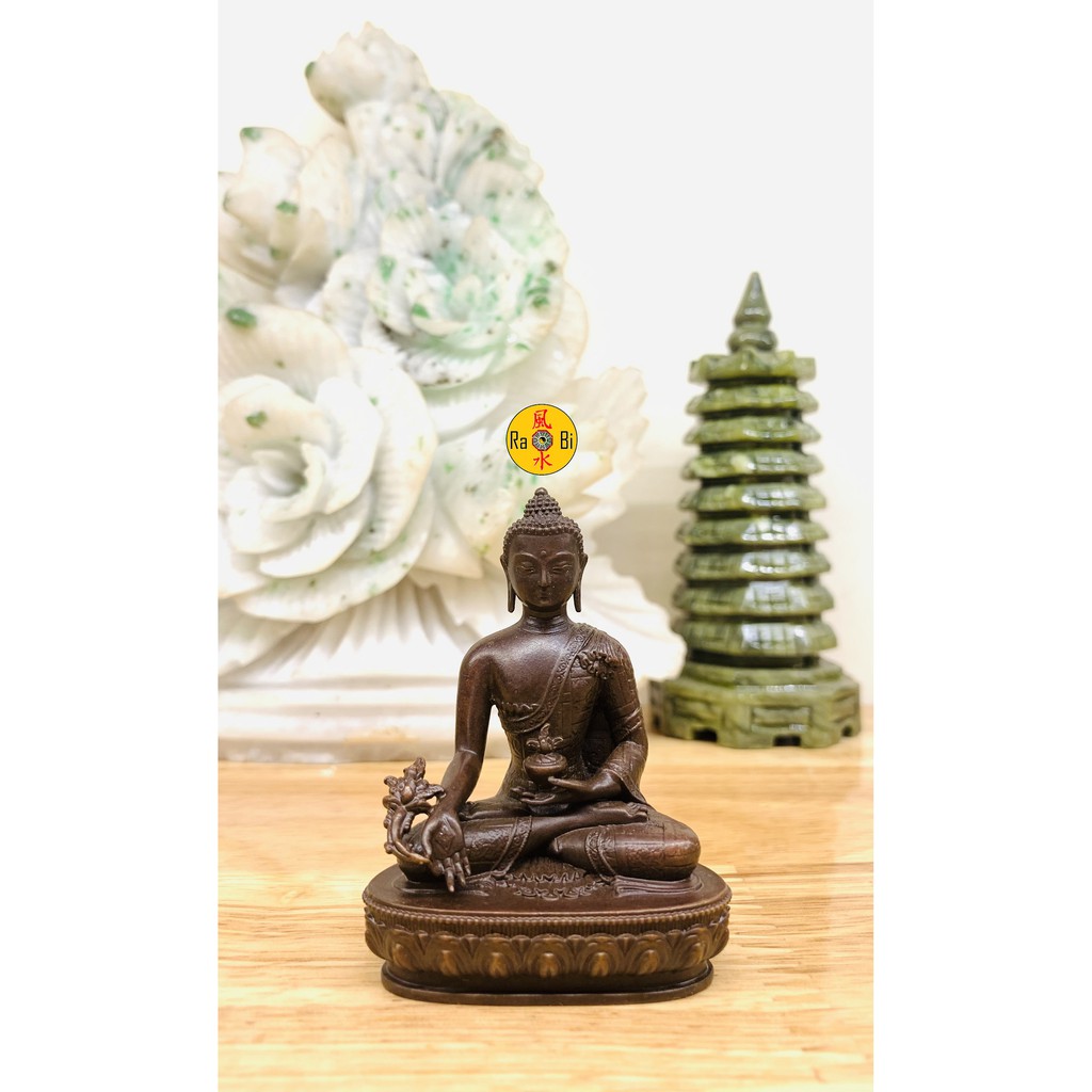 Đức Phật Dược Sư mini - Tượng Đồng Phong Thủy Cao Cấp