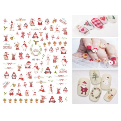 Sticker noen hình dán giáng sinh siêu đẹp