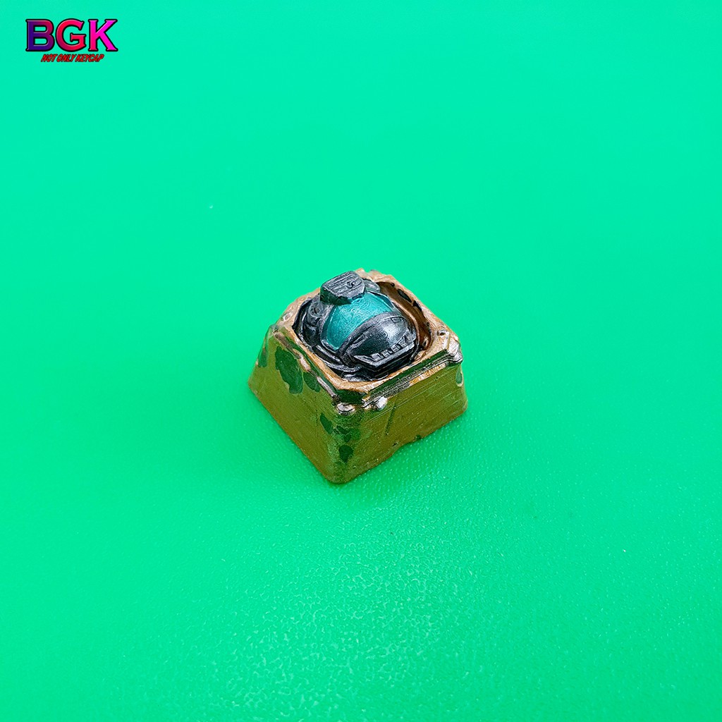 Keycap Lẻ DOOM Slayer trong Game Doom Cực Đẹp ( keycap resin độc lạ )( Keycap Artisan )