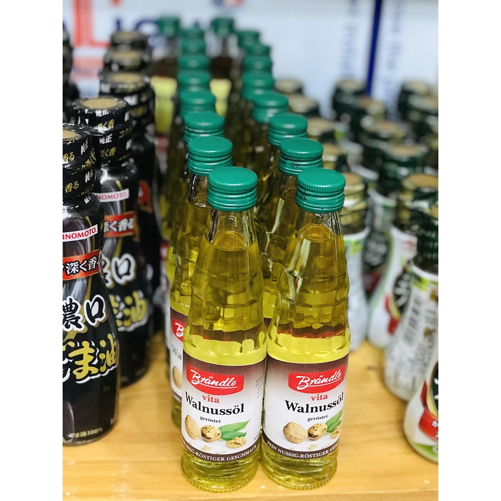 Dầu Óc Chó Nguyên Chất Brandle Vita Walnussol Cung Cấp Dinh Dưỡng Và Vitamin Cho Bé - Ponybaby Store