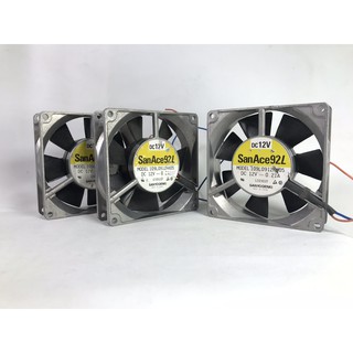 Quạt Tản Nhiệt 9 Cm , 12V -- 0.21A  Sanyo Denki - Khung Nhôm- gió tốt và êm