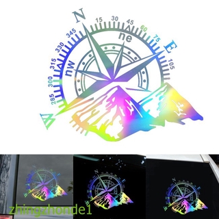 Decal Dán Trang Trí Hình La Bàn Cho Xe Ô Tô