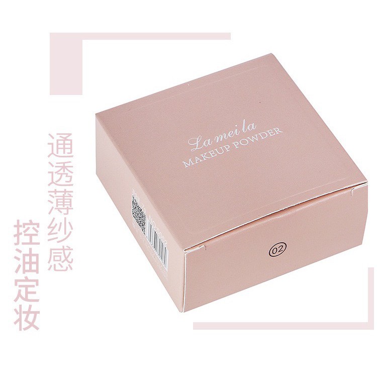 Phấn phủ dạng bột Lameila vỏ hình lục giác độc đáo che khuyết điểm kiềm dầu cho lớp nền bền màu lâu trôi(hàng sẵn) | BigBuy360 - bigbuy360.vn
