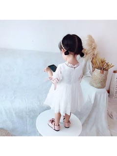 Váy voan công chúa chất mát