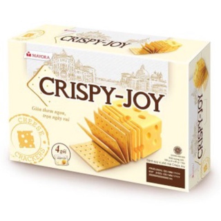 Bánh Quy Crispy Joy Vị Phô Mai 180G ⚡ FREESHIP ⚡ Bánh Nhập Khẩu Indonesia Thơm Ngon