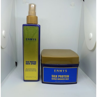 Xịt dưỡng tóc ENMYS 200ml với tinh chất silk protein giúp thấm sâu vào lớp sừng bên trong tóc giảm độ thô ráp xù xì | BigBuy360 - bigbuy360.vn