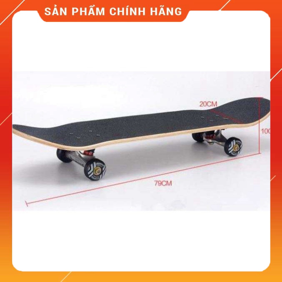 Ván Trượt Centosy 3108 QS-1, Ván Trượt Thể Thao Dành Cho Người Lớn Và Trẻ Em, Họa Tiết Ngọn Lửa Cao Cấp, Chính Hãng