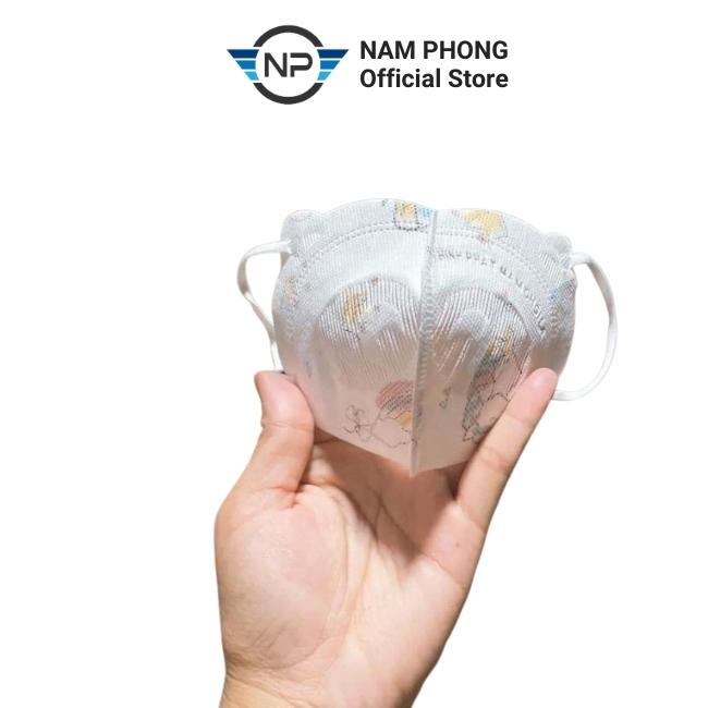 Khẩu trang trẻ em 3 lớp PANDA KIDS MASK kháng khuẩn và chống bụi mịn, an toàn cho bé, namphong_store