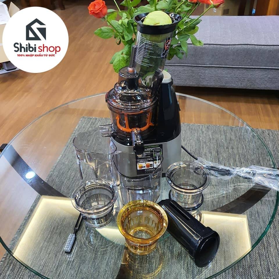 Máy ép chậm Caso SJW550 ÉP VỪA QUẢ ỔI, TÁO (Shibi Shop - Hàng nhập khẩu Đức)