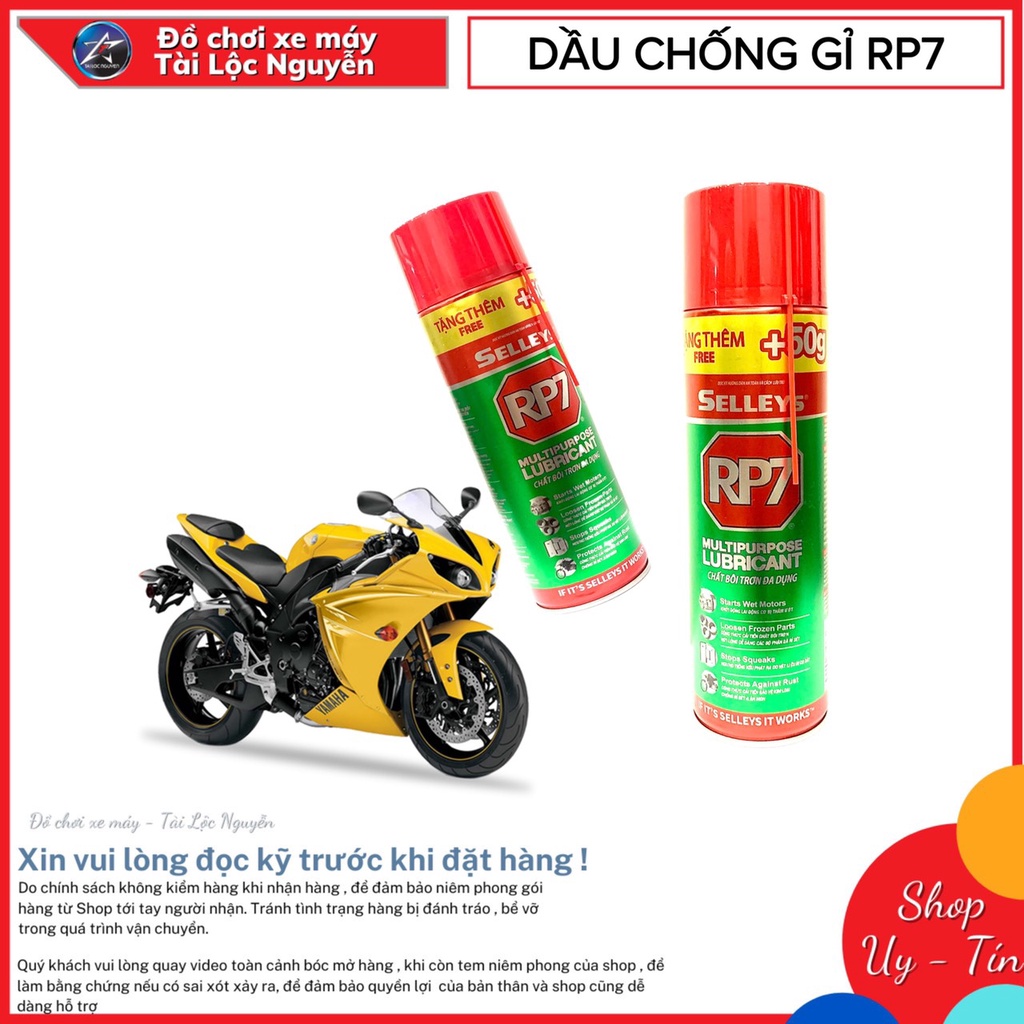 DẦU CHỐNG GỈ SÉT RP7 CHAI LỚN 350g