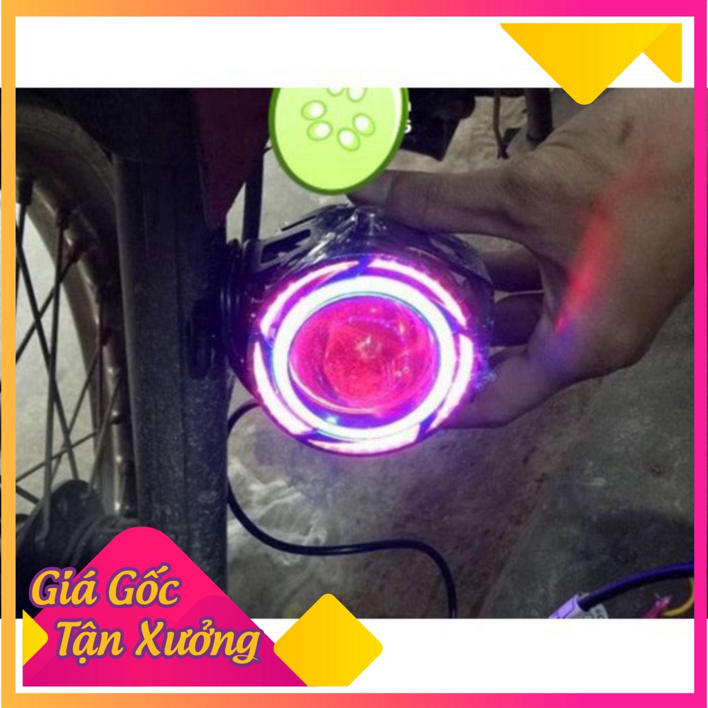ĐÈN LED U11 TRỢ SÁNG LỒNG NHÔM (3 chế độ, 2 vòng led, tặng công tắc on/off nhỏ)  (Ảnh Sp thật)