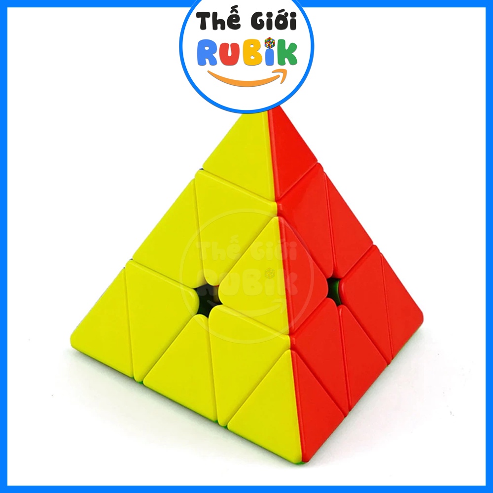 ✅ [Chính Hãng ]Rubik Tam Giác YongJun YuLong Pyraminx V2M 3x3 Stickerl