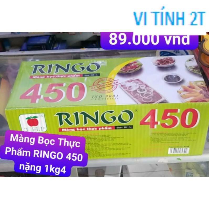 Màng Bọc Thực Phẩm RINGO 450 nguyên siu nặng 1kg4 thức ăn