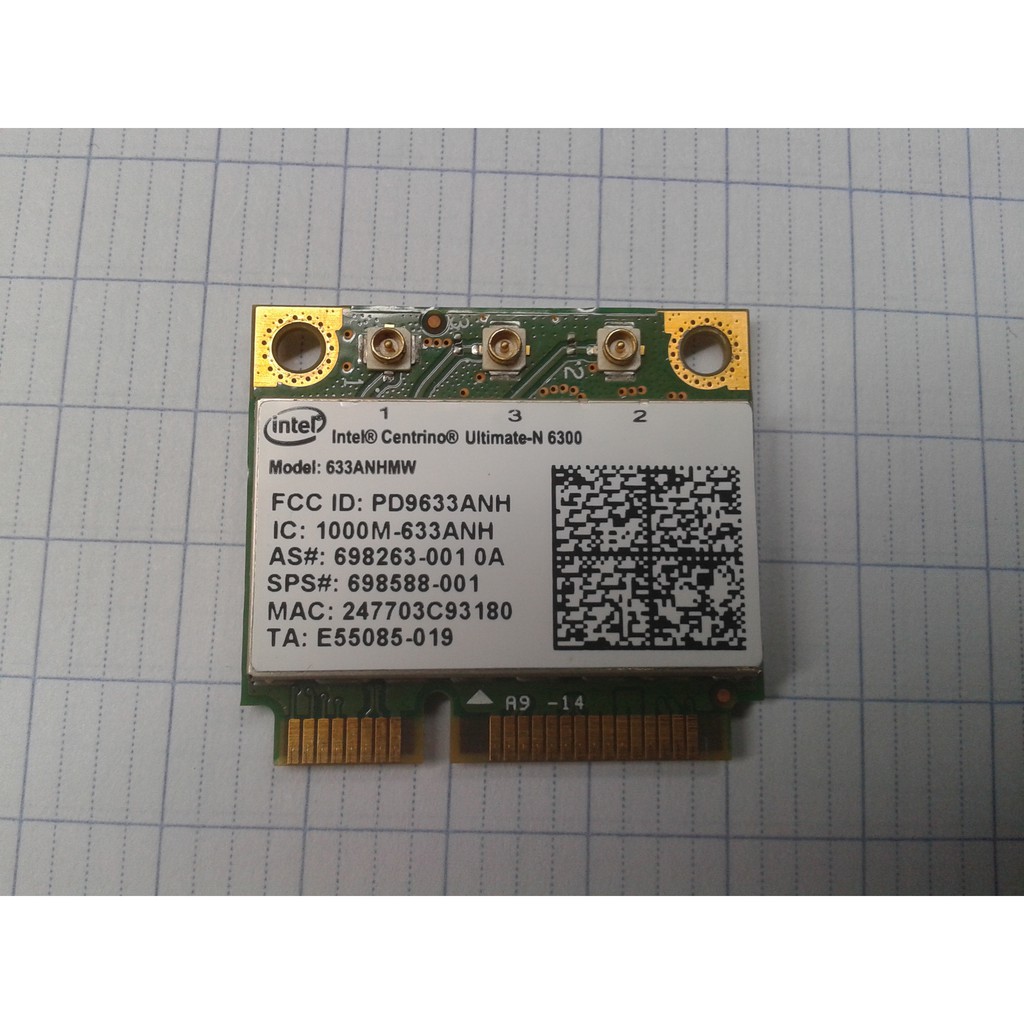 Card WiFi Intel Centrino Advanced-N 6300