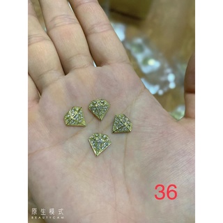 Charm trang trí nail mã 36