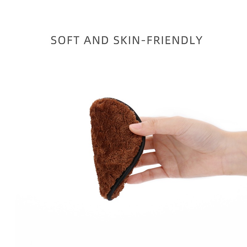 Bông tẩy trang làm từ sợi  Microfiber có thể tái sử dụng tiện dụng chất lượng cao