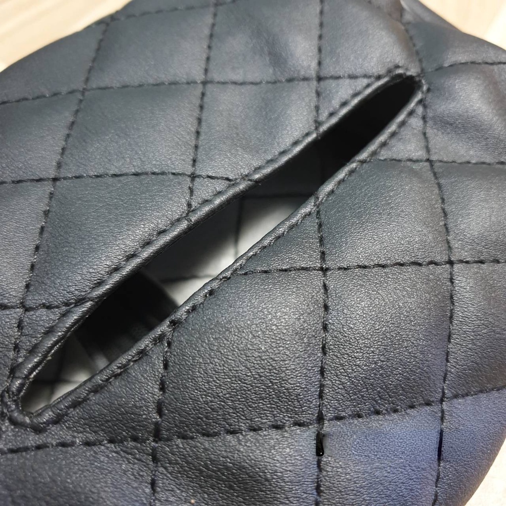 Hộp Đựng Khăn Giấy Bằng Da Pu Tiện Dụng Cho Xe Hơi Giá Đỡ