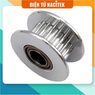 Puly căng đai gt2 trục 3mm 16 răng, 20 răng, trục 5mm 20 răng