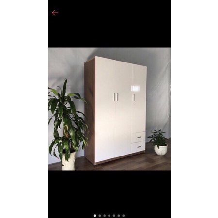 TỦ NHỰA ĐÀI LOAN 3 CÁNH KT:   125x185x45/51 ☎️☎️