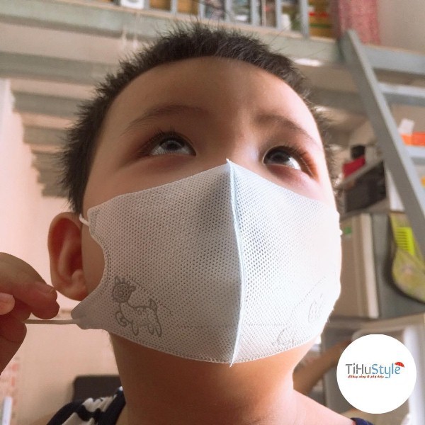 [SẴN HÀNG] 1 hộp 10 cái khẩu trang LiLy chính hãng cho bé từ 6 tháng đến 5 tuổi | BigBuy360 - bigbuy360.vn