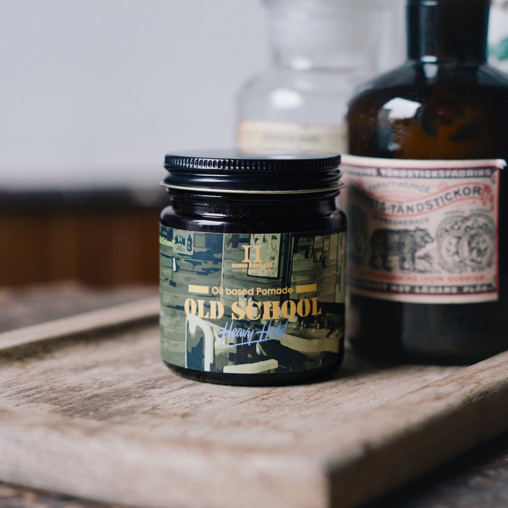 [CHÍNH HÃNG] Sáp vuốt tóc nam Saigon Hustlers Old School Pomade 112g