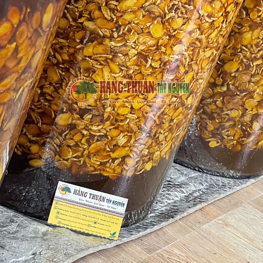 Gừng Sẻ Ngâm Mật Ong Rừng Hằng Thuận Tây Nguyên