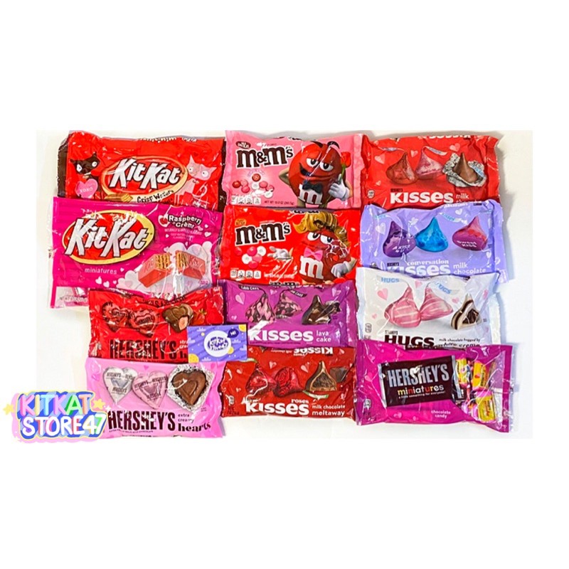 SOCOLA SỮA KISSES MÀU ĐỎ CỦA MỸ - PHIÊN BẢN ĐẶC BIỆT