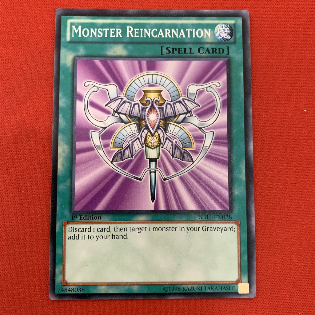 [EN][Thẻ Bài Yugioh Chính Hãng] Monster Reincarnation