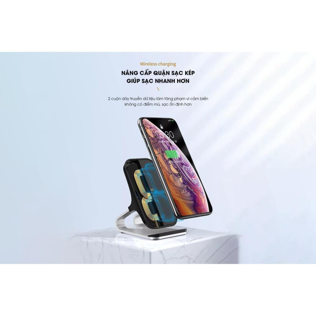 [BH 6 THÁNG] SẠC KHÔNG DÂY REMAX RP-W12 10W WIRELESS CHARGER HỖ TRỢ SẠC NHANH IPHONE SAMSUNG XIAOMI OPPO