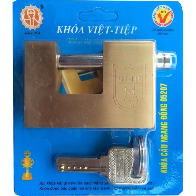 Khoá cầu ngang đồng việt tiệp 05207