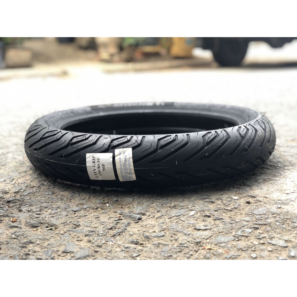 CẶP VỎ MICHELIN CITY GRIP CHO SH 125i, 150i, 300i 100/80-16