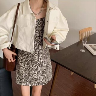 [HÀNG ORDER] Áo khoác da mềm dáng croptop freesize (ảnh thật ở cuối)