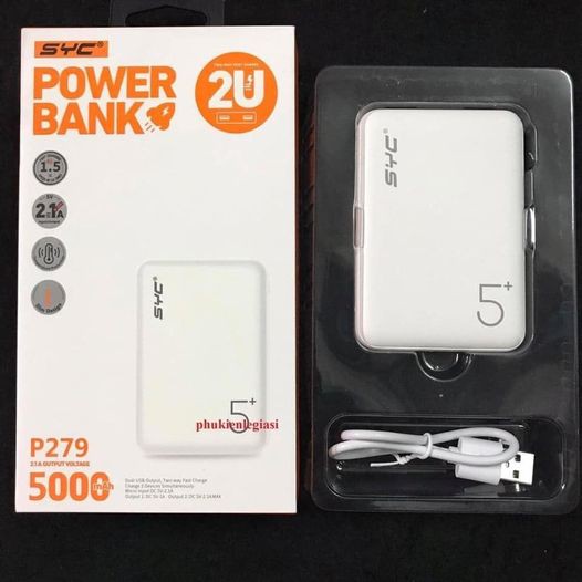 Pin sạc dự phòng 5000Mah SYC P279