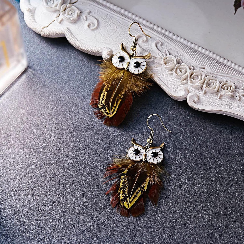 Bông Tai Hình Dreamcatcher Phong Cách Bohemian Thời Trang