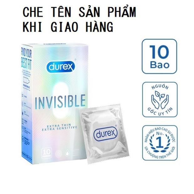 Bao cao su bcs Durex Kingtex Performa Invisible Fetherlite Fetherlite Ultima Pleasuremax hộp 12c - thegioisoi 👌