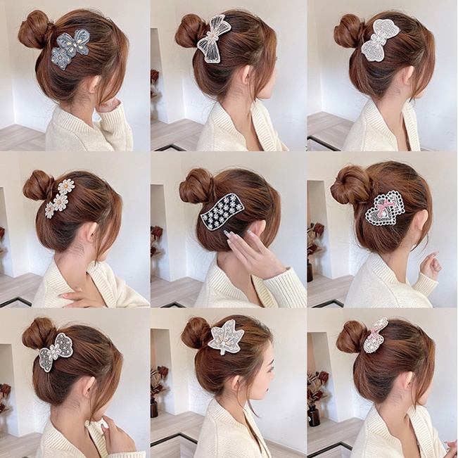 Miếng Dán Cố Định Tóc Mái Thời Trang Hàn Quốc Cho Nữ