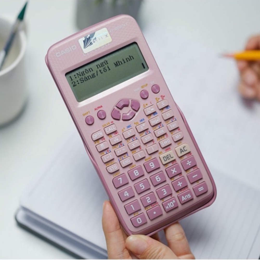 Máy tính Casio FX-580VNX - Chuyên dùng cho cấp 2 &amp; cấp 3, cầm tay, nhỏ gọn, cho phép mang vào phòng thi