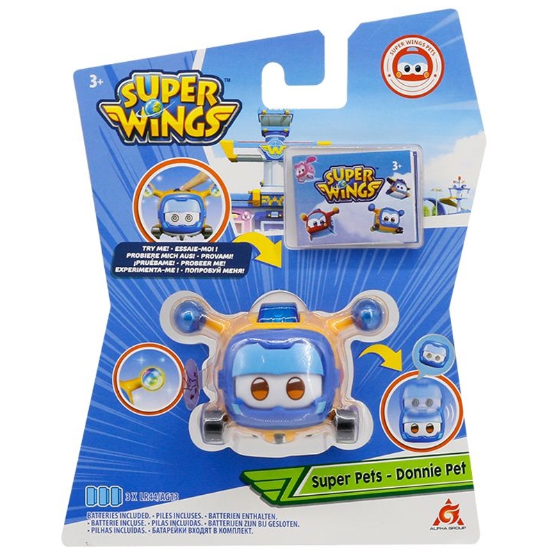 Đồ Chơi Thú Cưng Siêu Cấp Super Wings EU750412 - Donnie - Super Wings