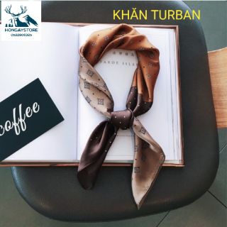Khăn Turban 3 màu dễ dàng phối đồ đầy cá tính size 70x70