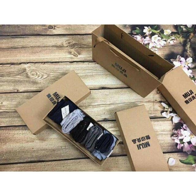 hộp 5 sịp đùi cotton cao cấp mới