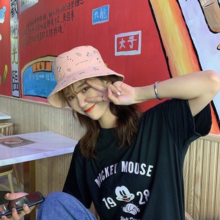 Mũ bucket vành tròn 2 mặt Nón tai bèo in shiba phong cách Hàn Quốc thời trang form unisex nam nữ BK20