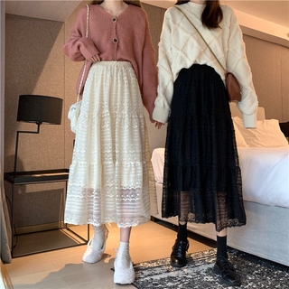 Chân váy ren xòe thời trang dành cho nữ