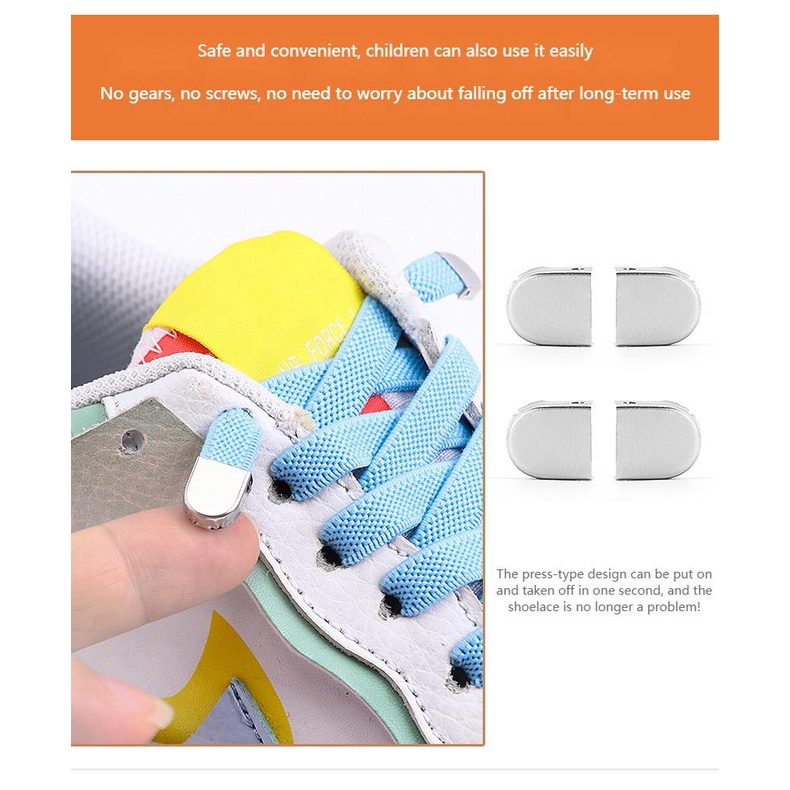 Dây Buộc Giày Không Cần Buộc 8mm Chất Lượng Cao