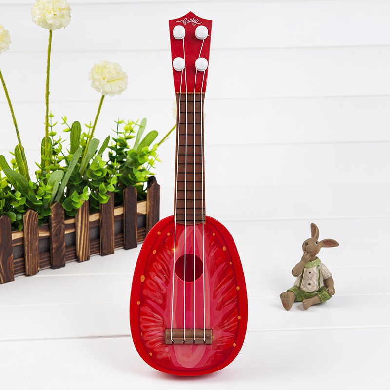 4 dây đàn guitar trái cây Ukulele nhạc cụ trẻ em Giáng sinh quà tặng đồ chơi 