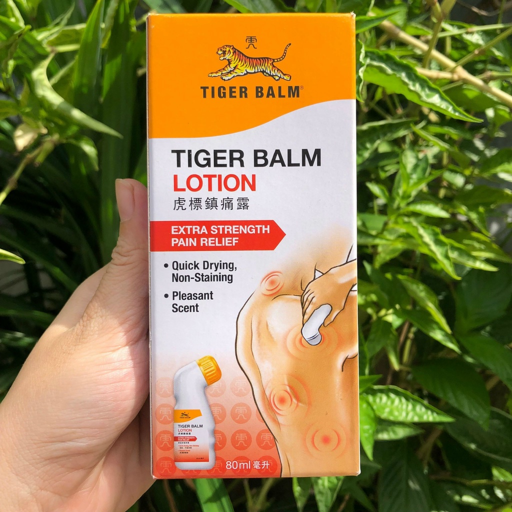 Dầu xoa bóp Tiger Balm Lotion Singapore 80ml