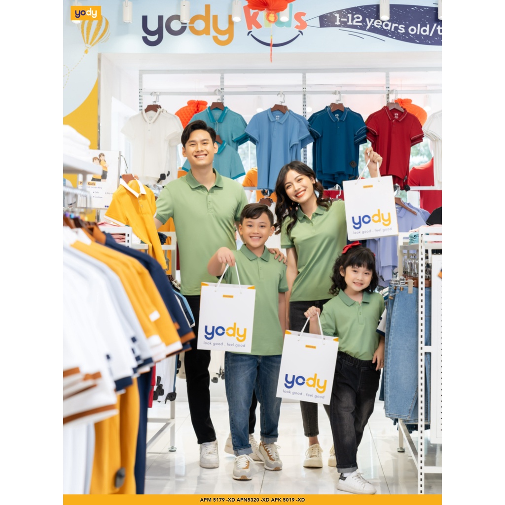 Áo Polo Nữ Coolmax YODY, Áo Cộc Tay Có Cổ Phối Bo Siêu Mát APN5320