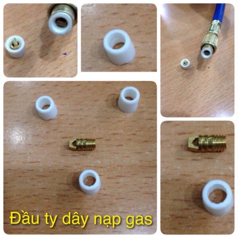Ron dùng cho dây sạc gas R22 kèm ti nạp