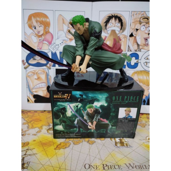 [MÔ HÌNH CHÍNH HÃNG][ONE PIECE][ẢNH THẬT] - Roronoa Zoro SCultures ( 3 Ver. )