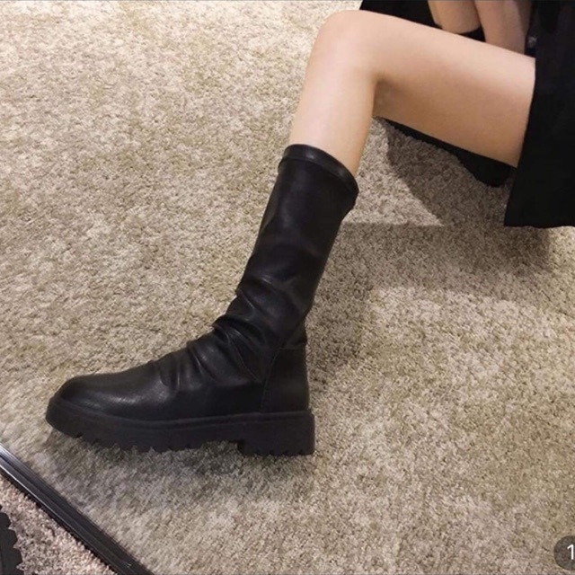 BOOT NHĂN DA MỀM 3 SIZE SIÊU XINH _KÈM ẢNH THẬT.