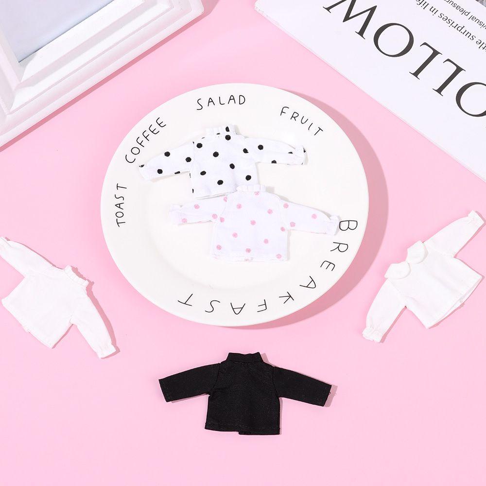 Áo Thun Họa Tiết Cầu Vồng Dễ Thương Cho Búp Bê ob11